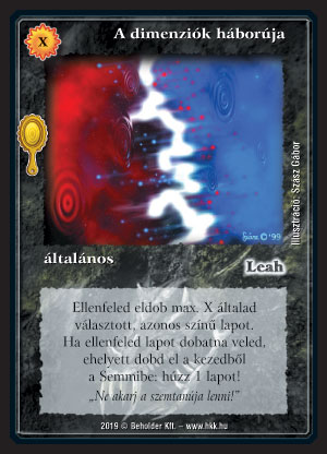 Kiadás: Tükördimenzió
Gyakoriság: ritka