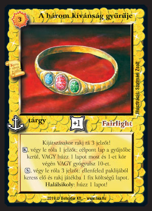 Kiadás: Tükördimenzió
Gyakoriság: ultra ritka