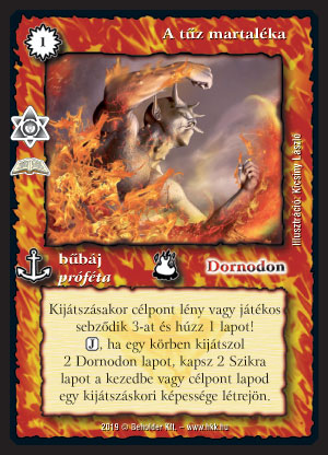 Kiadás: Próféciák (Zén)
Gyakoriság: ritka