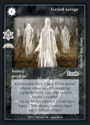 Kiadás: Próféciák (Zén)
Gyakoriság: ritka