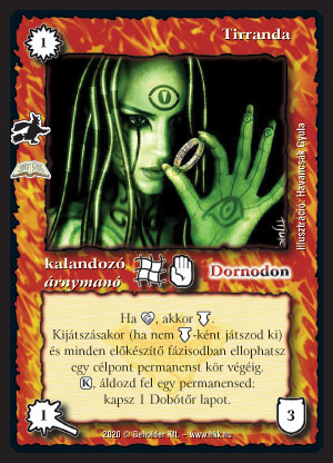 Kiadás: Boszorkánytánc (Zén)
Gyakoriság: ritka