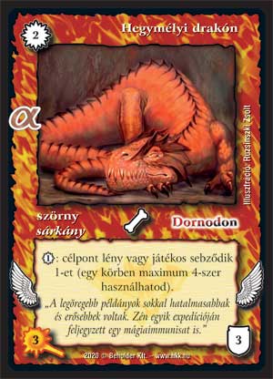 Kiadás: Alfa pakli – Ősi sárkányok
Gyakoriság: gyakori