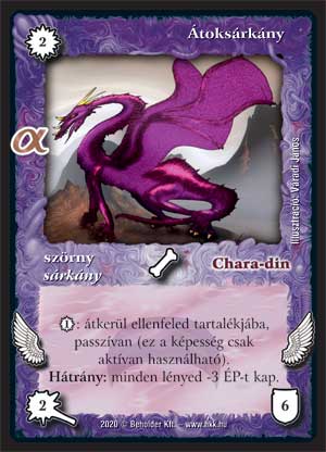 Kiadás: Alfa pakli – Ősi sárkányok
Gyakoriság: gyakori