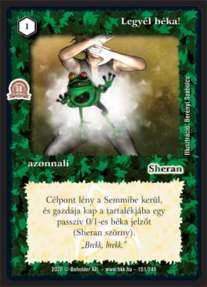 Kiadás: Alappakli, 11. kiadás
Gyakoriság: gyakori