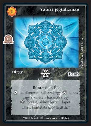 Kiadás: Alappakli, 11. kiadás
Gyakoriság: gyakori