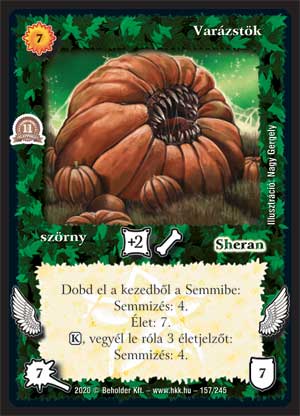 Kiadás: Alappakli, 11. kiadás
Gyakoriság: gyakori