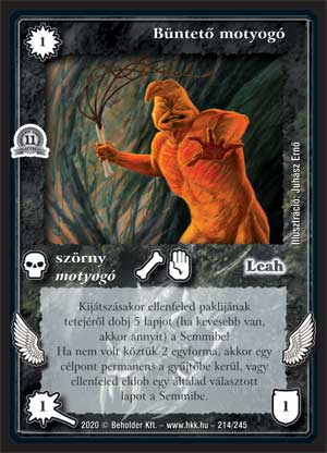 Kiadás: Alappakli, 11. kiadás
Gyakoriság: nem gyakori