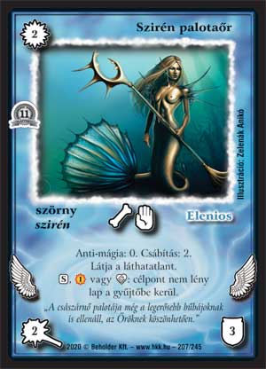 Kiadás: Alappakli, 11. kiadás
Gyakoriság: nem gyakori