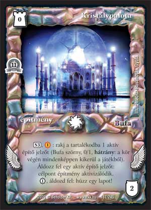 Kiadás: Alappakli, 11. kiadás
Gyakoriság: nem gyakori