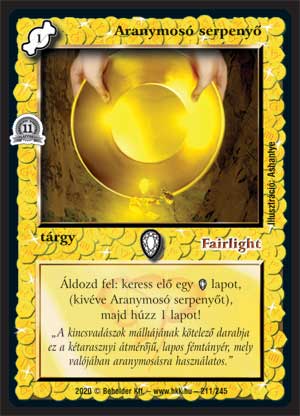 Kiadás: Alappakli, 11. kiadás
Gyakoriság: nem gyakori