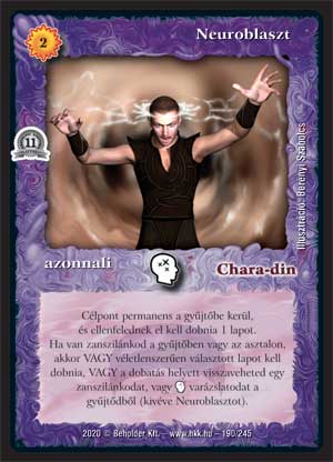 Kiadás: Alappakli, 11. kiadás
Gyakoriság: nem gyakori