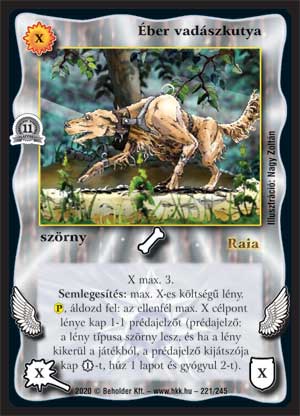 Kiadás: Alappakli, 11. kiadás
Gyakoriság: nem gyakori