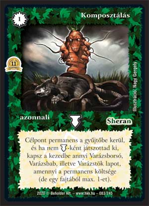 Kiadás: Alappakli, 11. kiadás
Gyakoriság: ritka