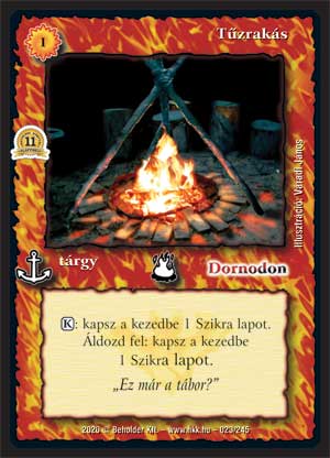 Kiadás: Alappakli, 11. kiadás
Gyakoriság: ritka