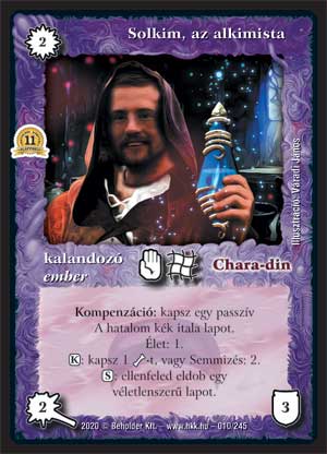 Kiadás: Alappakli, 11. kiadás
Gyakoriság: ritka