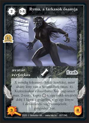 Kiadás: Alappakli, 11. kiadás
Gyakoriság: ritka