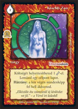 Kiadás: Alappakli, 11. kiadás
Gyakoriság: ritka