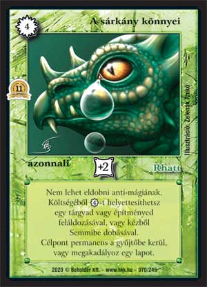 Kiadás: Alappakli, 11. kiadás
Gyakoriság: ritka