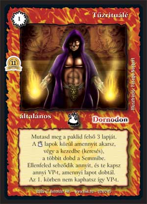 Kiadás: Alappakli, 11. kiadás
Gyakoriság: ritka