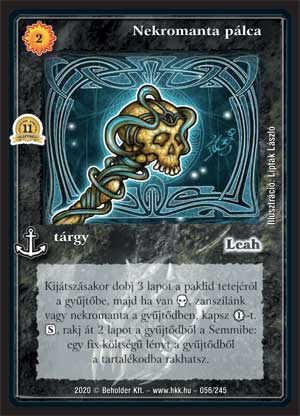 Kiadás: Alappakli, 11. kiadás
Gyakoriság: ritka