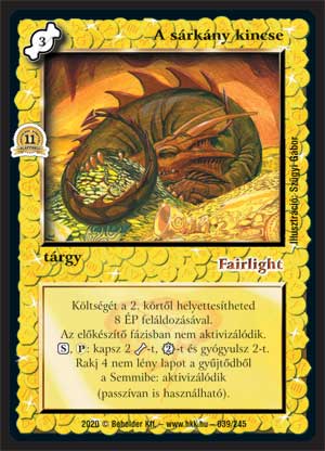 Kiadás: Alappakli, 11. kiadás
Gyakoriság: ritka