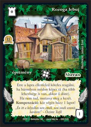 Kiadás: Alappakli, 11. kiadás
Gyakoriság: ritka