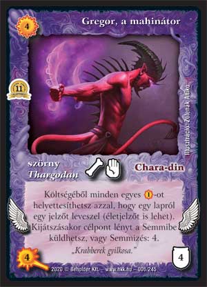 Kiadás: Alappakli, 11. kiadás
Gyakoriság: ritka