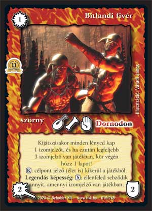 Kiadás: Alappakli, 11. kiadás
Gyakoriság: ritka