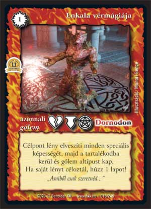 Kiadás: Alappakli, 11. kiadás
Gyakoriság: ritka