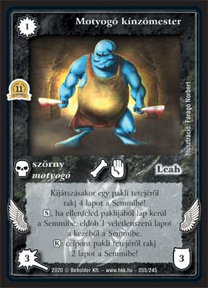 Kiadás: Alappakli, 11. kiadás
Gyakoriság: ritka