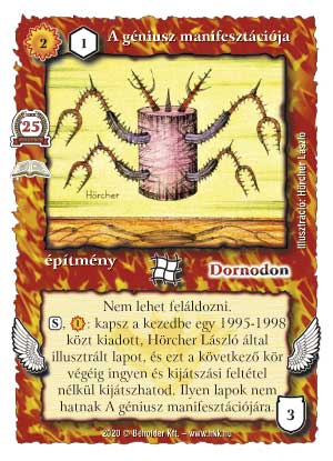 Kiadás: HKK Negyedszázad (Zén)
Gyakoriság: ritka