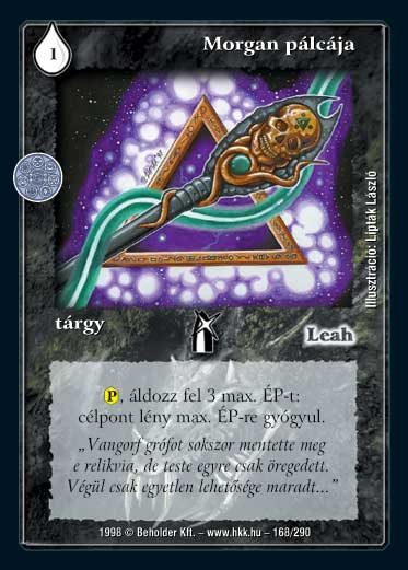 Kiadás: Ezüsthajnal, Túlélők Földje
Gyakoriság: nem gyakori