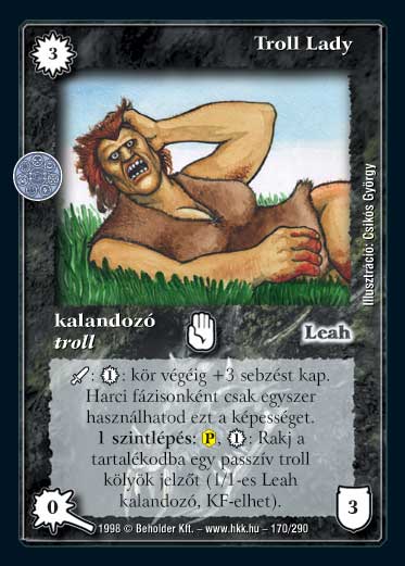 Kiadás: Ezüsthajnal, Túlélők Földje
Gyakoriság: nem gyakori