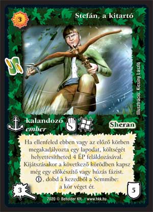 Kiadás: Kódos lapok
Gyakoriság: ritka