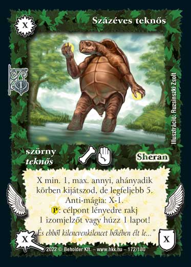 Kiadás: Roxat céhei
Gyakoriság: nem gyakori